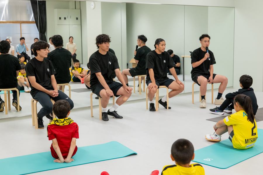 現役Jリーガーによる運動教室イベント